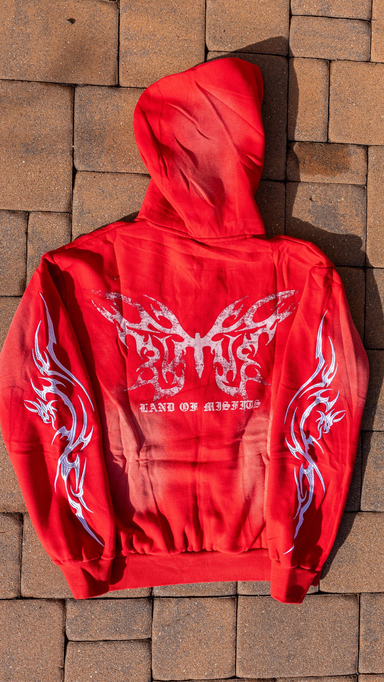 Slimilia Red “Slime Suit” hoodie