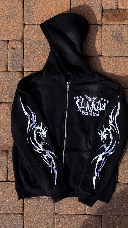 Slimilia Black “Slime suit” hoodie