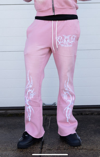 Slimilia Pink “Slime Suit” sweats