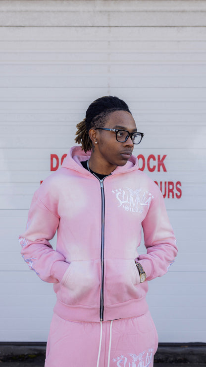 Slimilia Pink “Slime Suit” hoodie